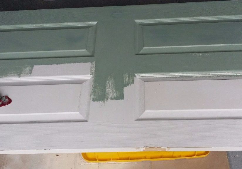 How to Transform an Old Door into a Hall Tree