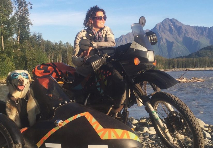 I Motorbiked 6,000 Miles To Alaska With My Dog And We’re Still Going