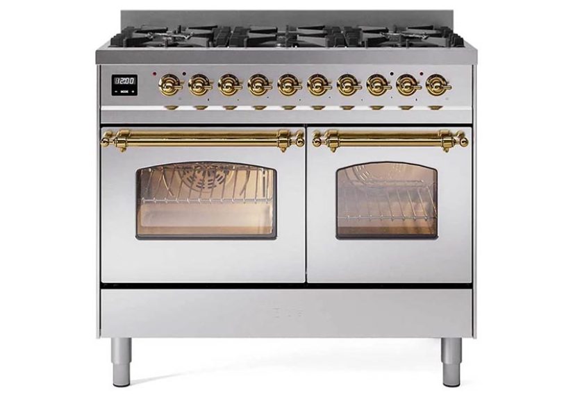 ILVE UPD406NMPSSG Nostalgie II 40 inch Dual Fuel Range