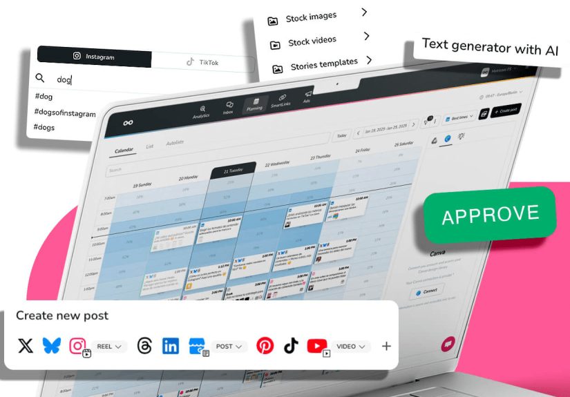 Metricool Now Works With Adobe Express to Streamline Social Media Planning