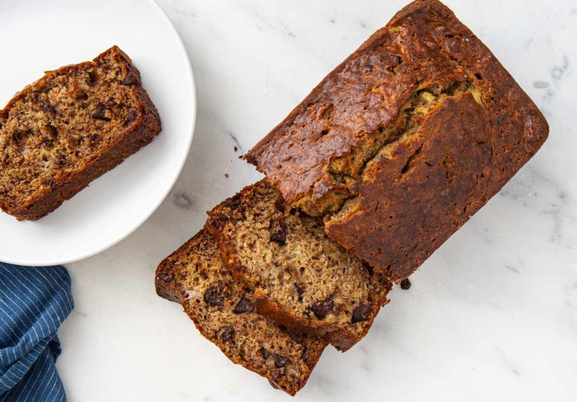 Moist Banana Bread With Coconut Oil Recipe