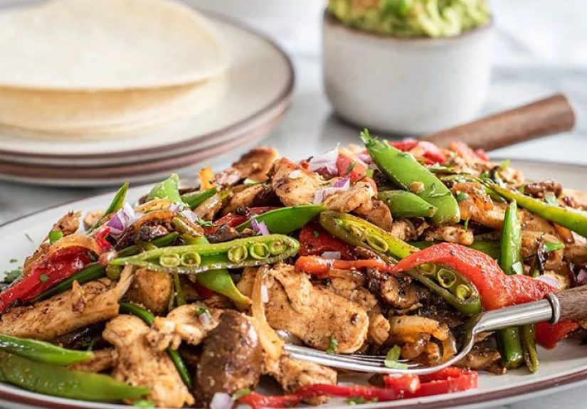 Recipe: Spring-y Chicken Fajitas