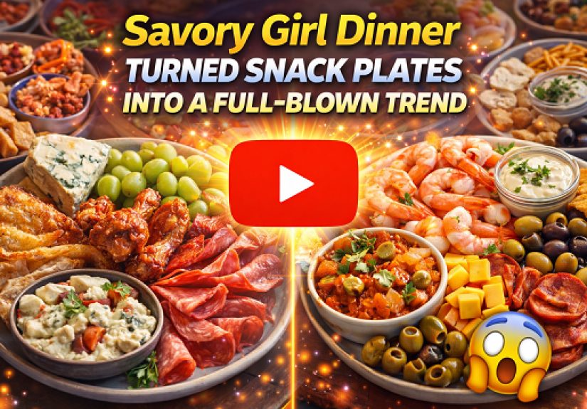 Savory Girl Dinner Turned Snack Plates Into a Trend 2026