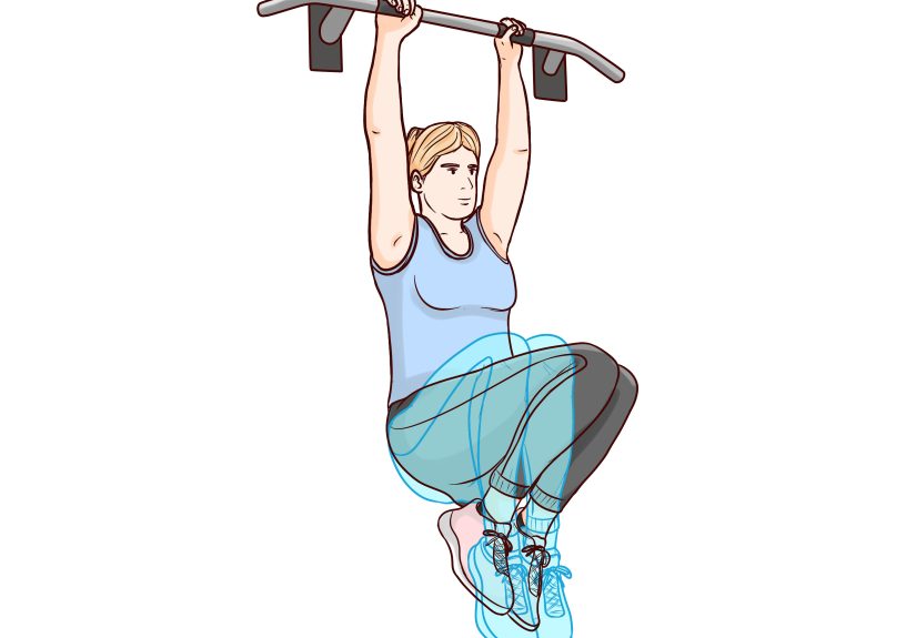 Simple Ways to Do a Hanging Leg Raise: 12 Steps