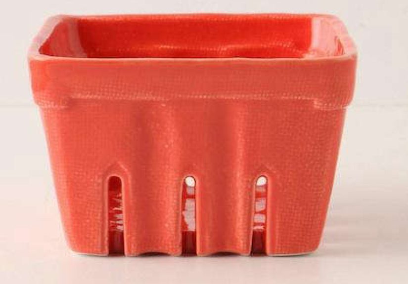 Small Square Farmer's Market Basket