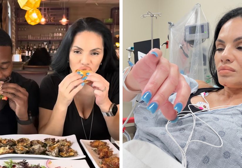 Terrifying Footage Shows SUV Crashing Into Couple Eating Inside A Restaurant