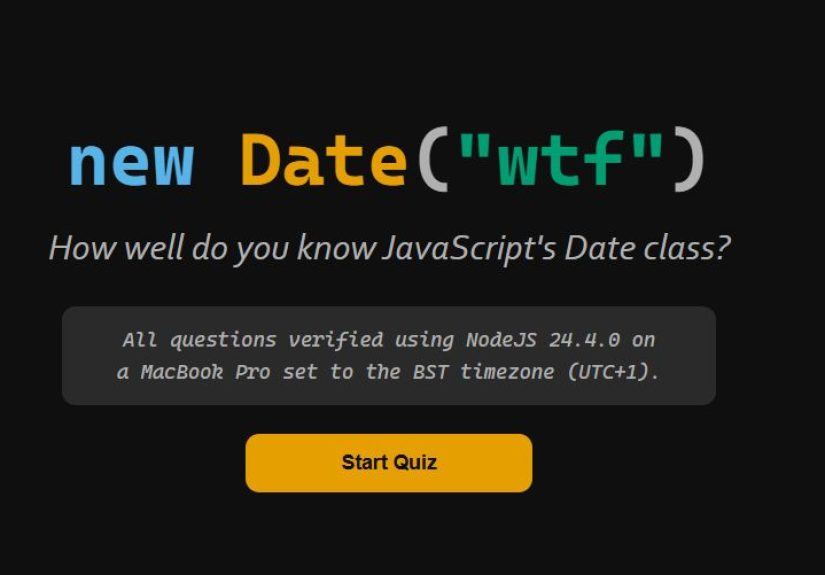 Testing Your Knowledge Of JavaScript’s Date Class
