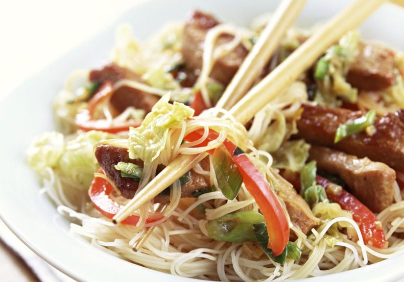 Thai Glass Noodles in a Savory Sauce Recipe