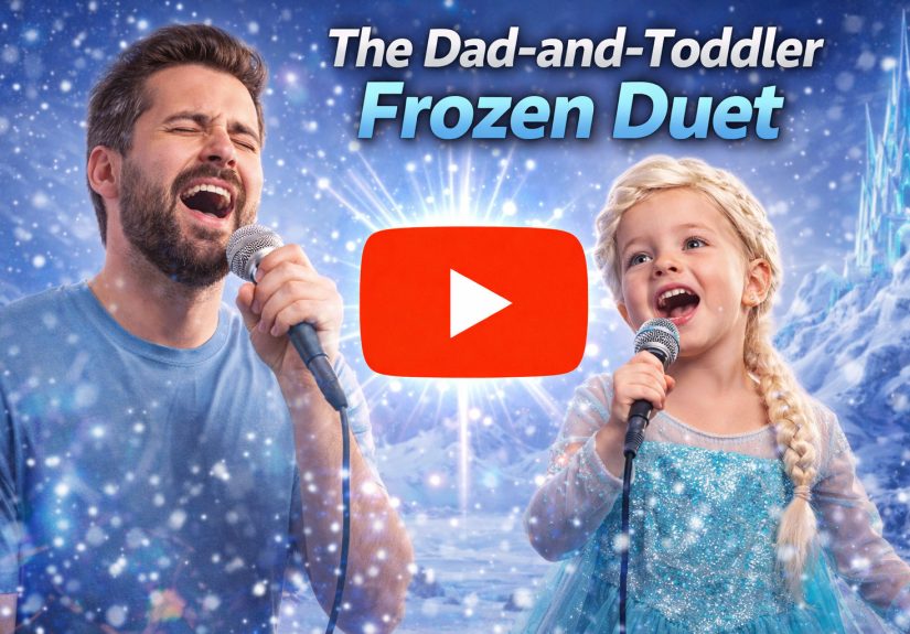 The Dad-and-Toddler Frozen Duet That Melted TikTok