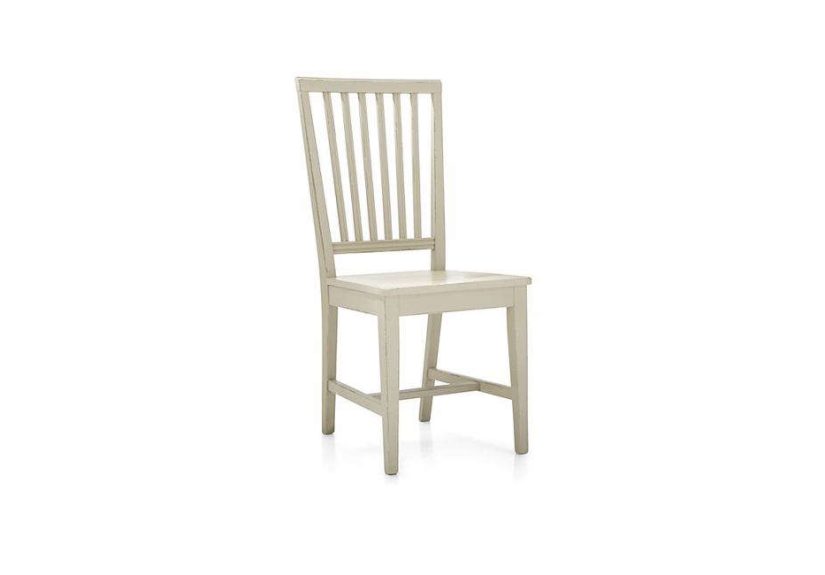 Village Vamelie Wood Dining Chair and Natural Cushion