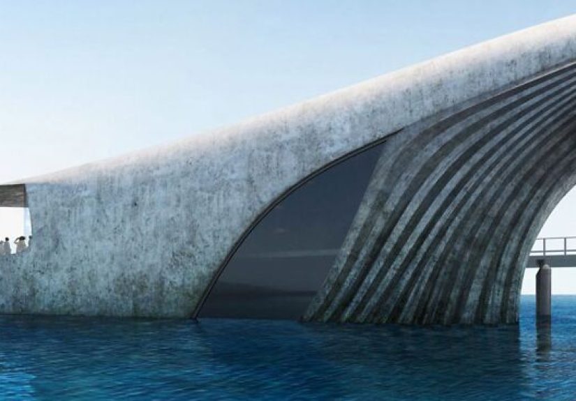 Whale-Shaped Marine Observatory Will Let Visitors Take A Look Under the Sea