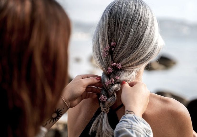 Why does hair turn gray or white?