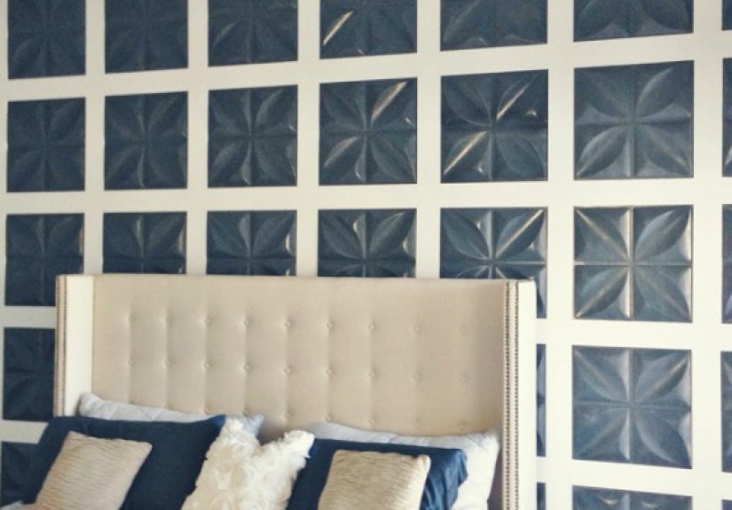 Board and Batten Feature Wall with 3D Wall Panels