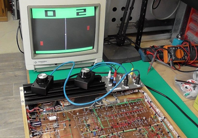 Building Video Pong With Discrete Components
