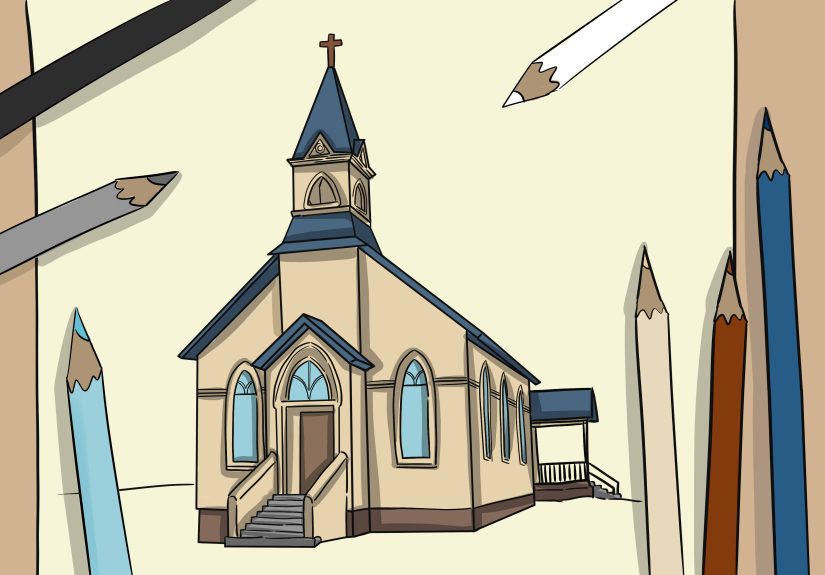 How to Draw a Church: 8 Steps