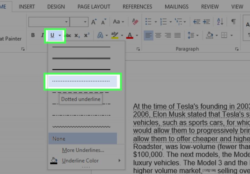 How to Make a Dotted Underline in Microsoft Word: Easy Guide