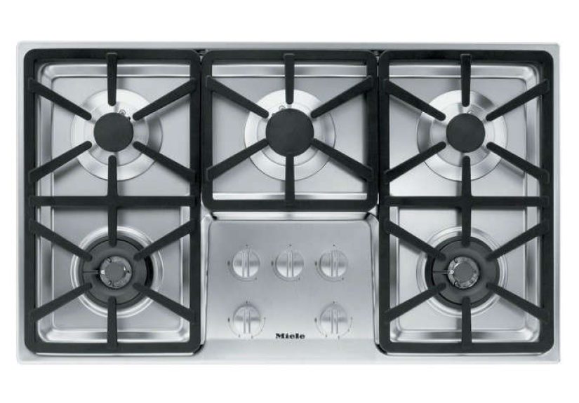 Miele 36 in. Stainless Gas Cooktop - KM 3474 G