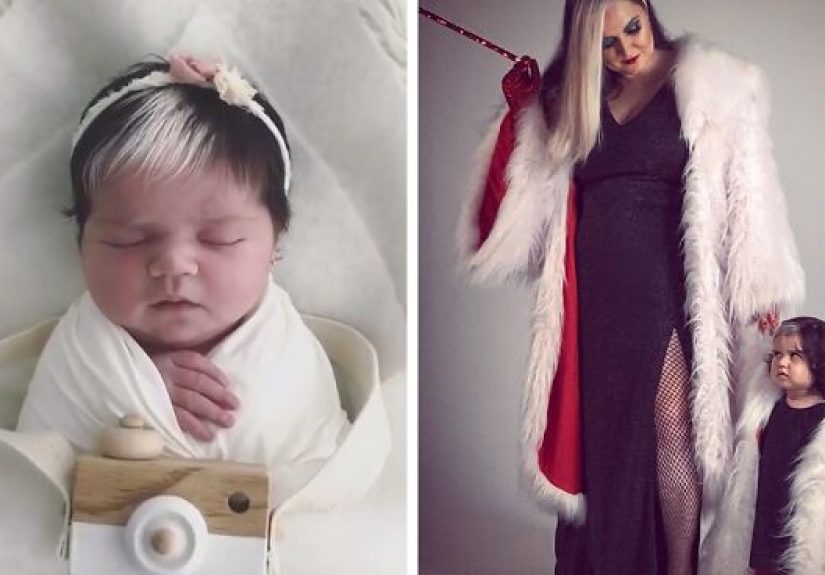 Mother Encourages Her Two-year-old Who Was Born With A White Streak In Her Hair To Embrace Her Uniqueness