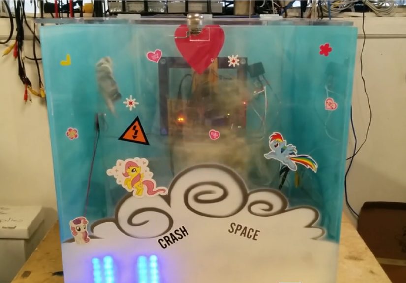 Over-the-top Hackerspace Donation Box Brings Out The Brony In You