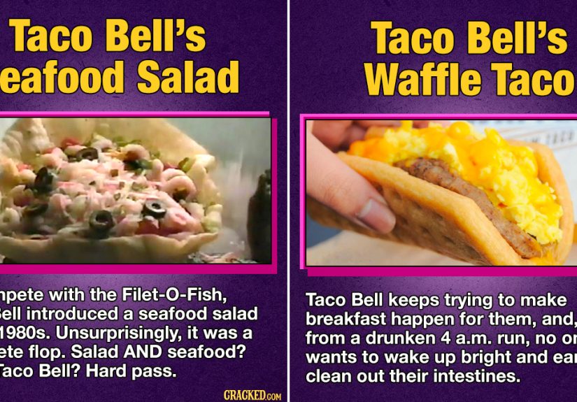 The 16 Grossest Fast-Food Products (That Were Discontinued For Good Reason)