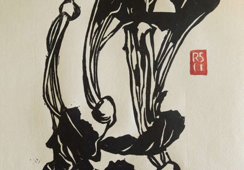 Vegetables as Art: Block Prints Inspired by the Chino Farm
